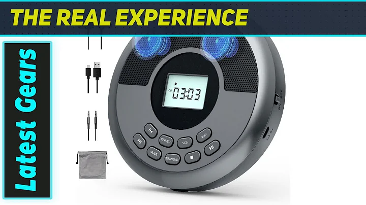`Best Portable CD Player? Kuephom CD Player with Bluetooth & Speakers Tested!