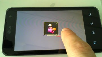 First volume rendering experiment on Android