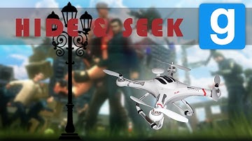 GMOD Hide & Seek Funny Moments | OP LAMP, DRONES |