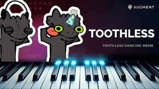Toothless - Dancing Meme | Piano Tutorial