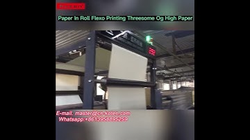 HighSpeed Exercise Book Collating And Cutting Flexo Printing All-In-One Machine From Koten Machinery