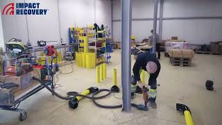 SlowStop IronFlex Column Protector Installation