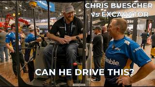 Can a race car driver run heavy equipment (Chris Buescher swap!)