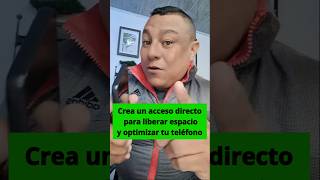 Crea un acceso directo para liberar espacio y optimizar tu teléfono #tipssamsung #tipsparamoviles