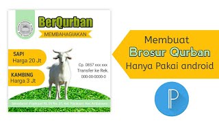 Membuat Brosur Qurban di Android II Pixellab screenshot 1