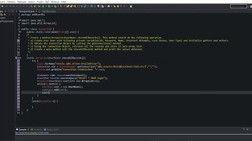 storeAllRecords() | JDBC