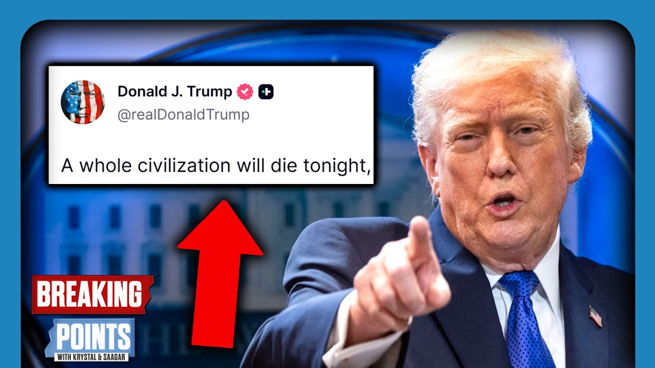 BREAKING: Trump Says Iranian 'CIVILIZATION WILL DIE TONIGHT'