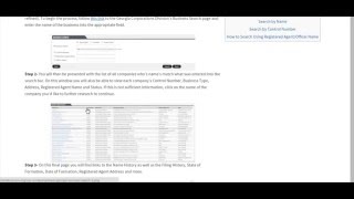 Georgia Business Eny Search Corporation Llc Partnership