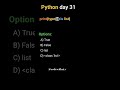 python day 31 #coding #pythonprogramming