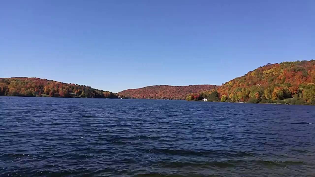 Lac Mercier sandy beach in Mont Tremblant YouTube