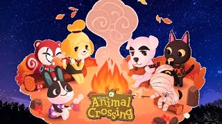 1 Hour of Relaxing Nighttime Animal Crossing Music + Night Ambience Sounds