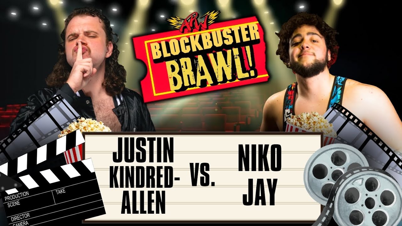 Blockbuster Brawl 2025 -   Justin Kindred-Allen vs. Niko Jay