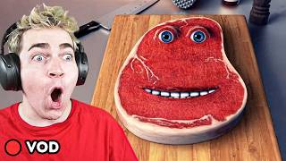 the most CURSED game.. (Charlie the steak) (VOD)