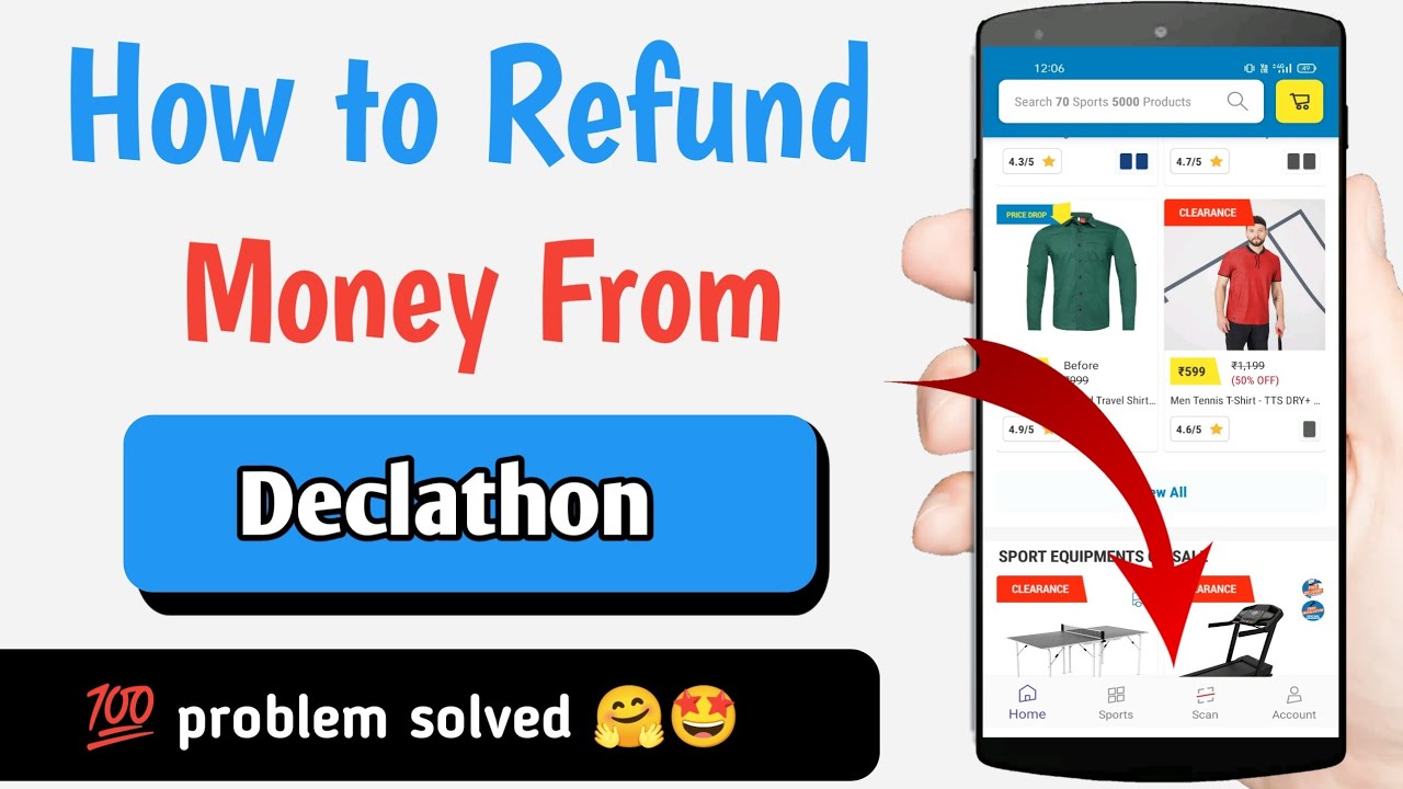 how to refund money from declathon | decathlon se refund kaise le