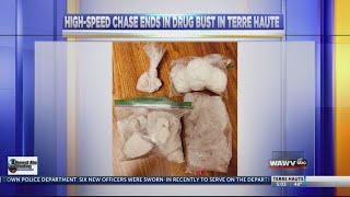 High-speed chase ends in drug bust in Terre Haute