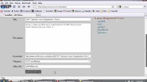 Make a Community Site (Part 59) // Edit Videos Page (Part 3/3)