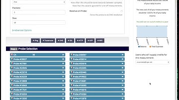 RIPE Atlas: Creating a measurement in 1 minute