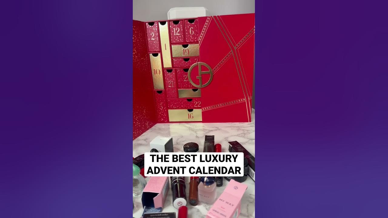 VLOGMAS DAY 23 ♥️ Advent Calendar Unboxing! Luxury Beauty 2022 Giveaway!!  CHANEL Winner! Dior/Armani 