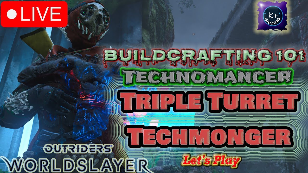 🔴 LIVE | OUTRIDERS WORLDSLAYER: Speed Running Through Trials With The Techmonger