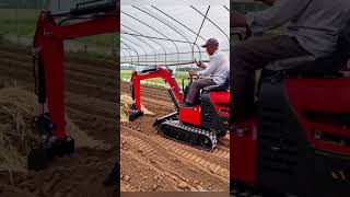 Mini excavators are fast at doing construction work. #digger #excavator