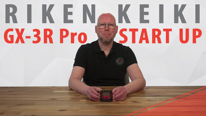 Riken Keiki GX 3R Pro Start up