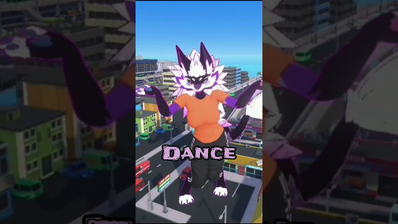Macro furry Dance #novabeast #furry #shorts #fbt #vrcfurry #furries #vrc