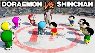 Shinchan Vs Doraemon Epic Battle GTA 5 (telugu)