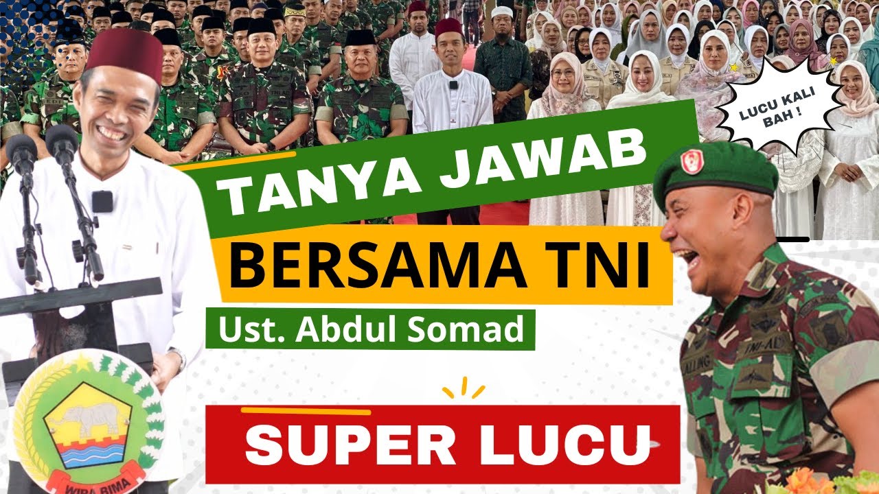 TANYA JAWAB SUPERLUCU UAS BERSAMA TNI - TANYA JAWAB SUPER LUCU BAPAK TNI LEPAS TERTAWA