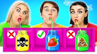 Desafío de las bebidas misteriosas | Guerras de Bromas por Multi DO Food Challenge