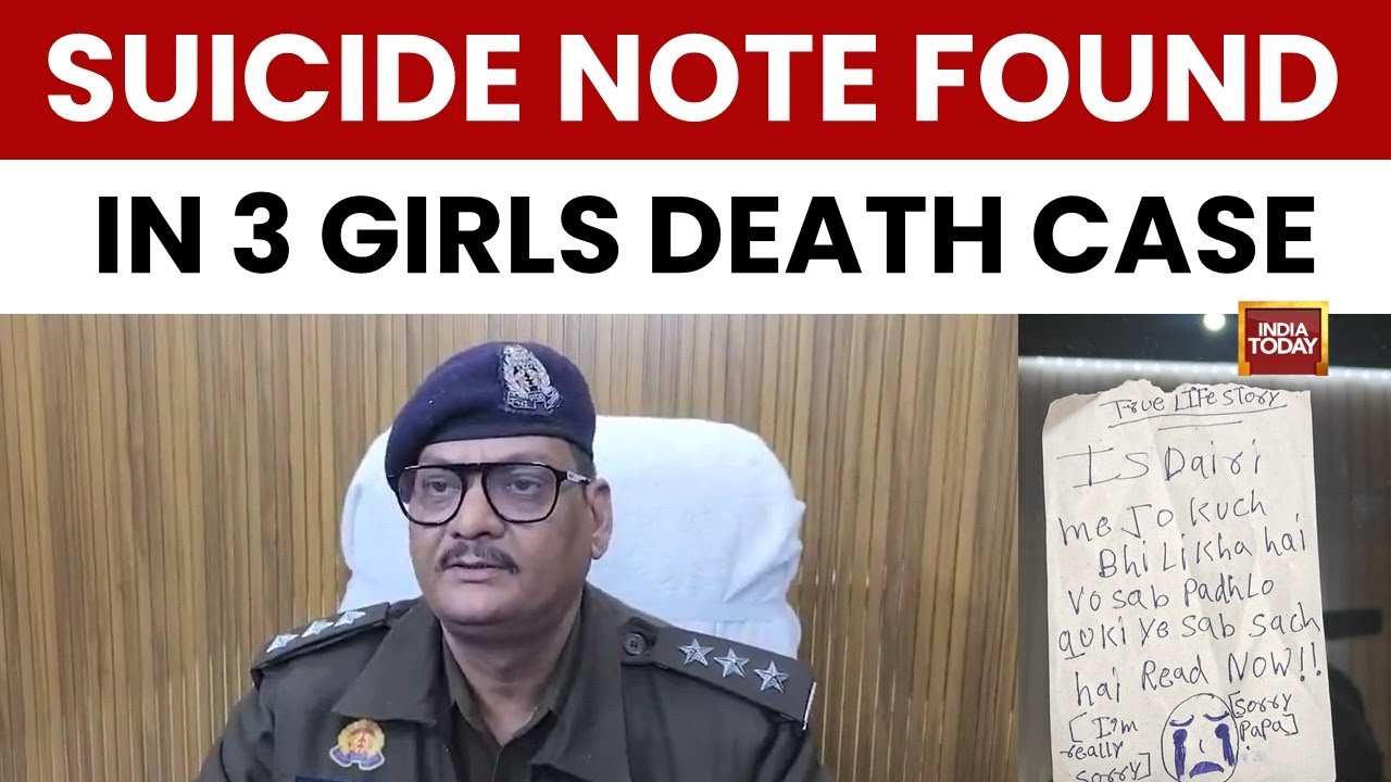 Ghaziabad Case Update: What Suicide Note of 3 Girls Says | India Today News