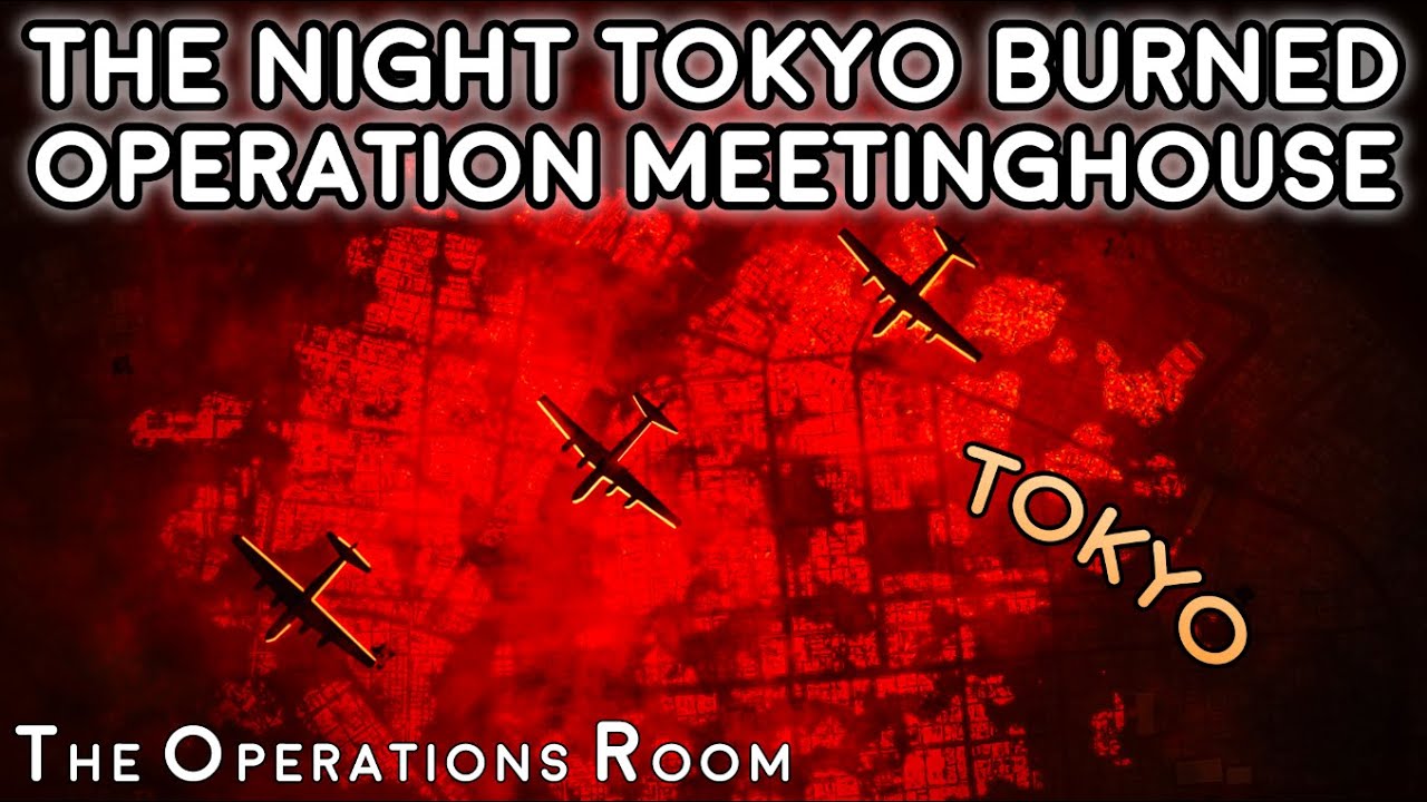 The Most Destructive Bombing Raid in History - Tokyo - Operation Meetinghouse