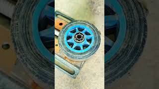 "Wheel bearing installation method using handheld pressing tool"