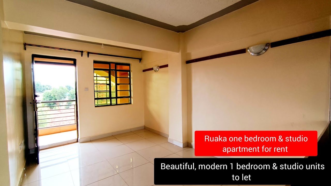 Luxurious, Modern Studio & one bedroom apartment to let in Ruaka| Ruaka Studio and 1 bedroom to let