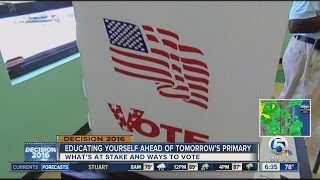 Voters head to the polls Tuesday for Florida primary