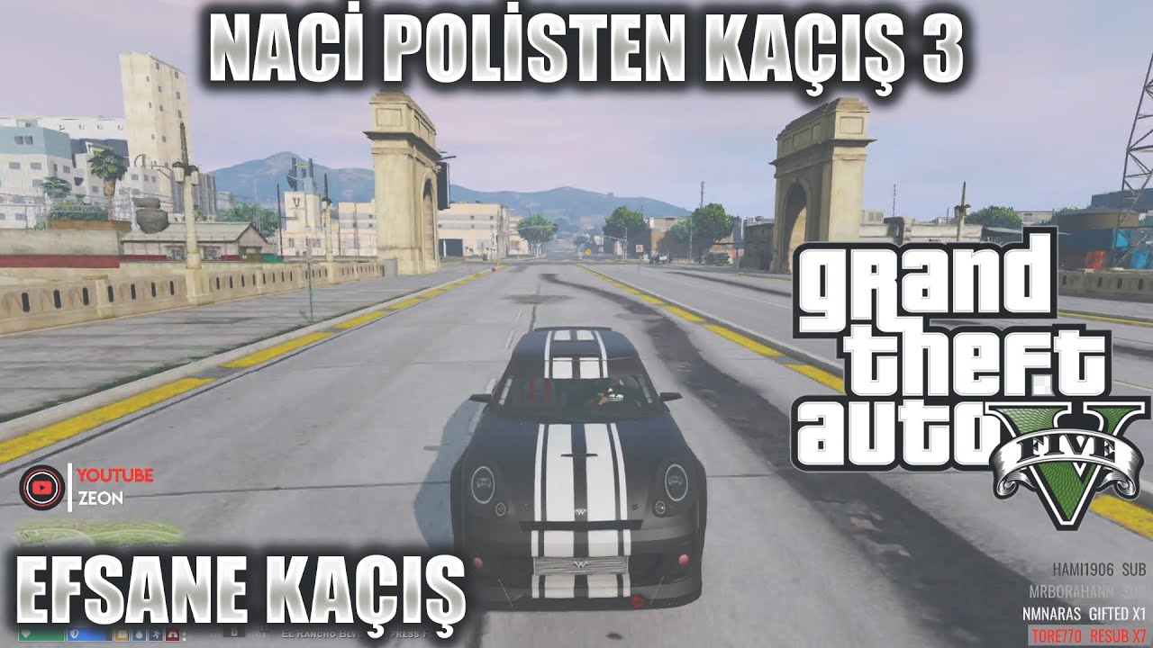NACİ POLİSTEN KAÇIŞ 3 | EDRP GTA V EFSANE KAÇIŞ