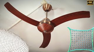 70s Vintage Ceiling Fan |vs| 4x4 Bird's Net |Bird Catching.. 'Nops'🤫 Fan Catching Mist Net☢️⬇️🥅🔥