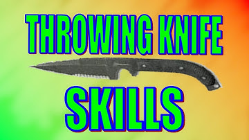 MW3 Bakaara Infected Throwing Knife Skills Gameplay