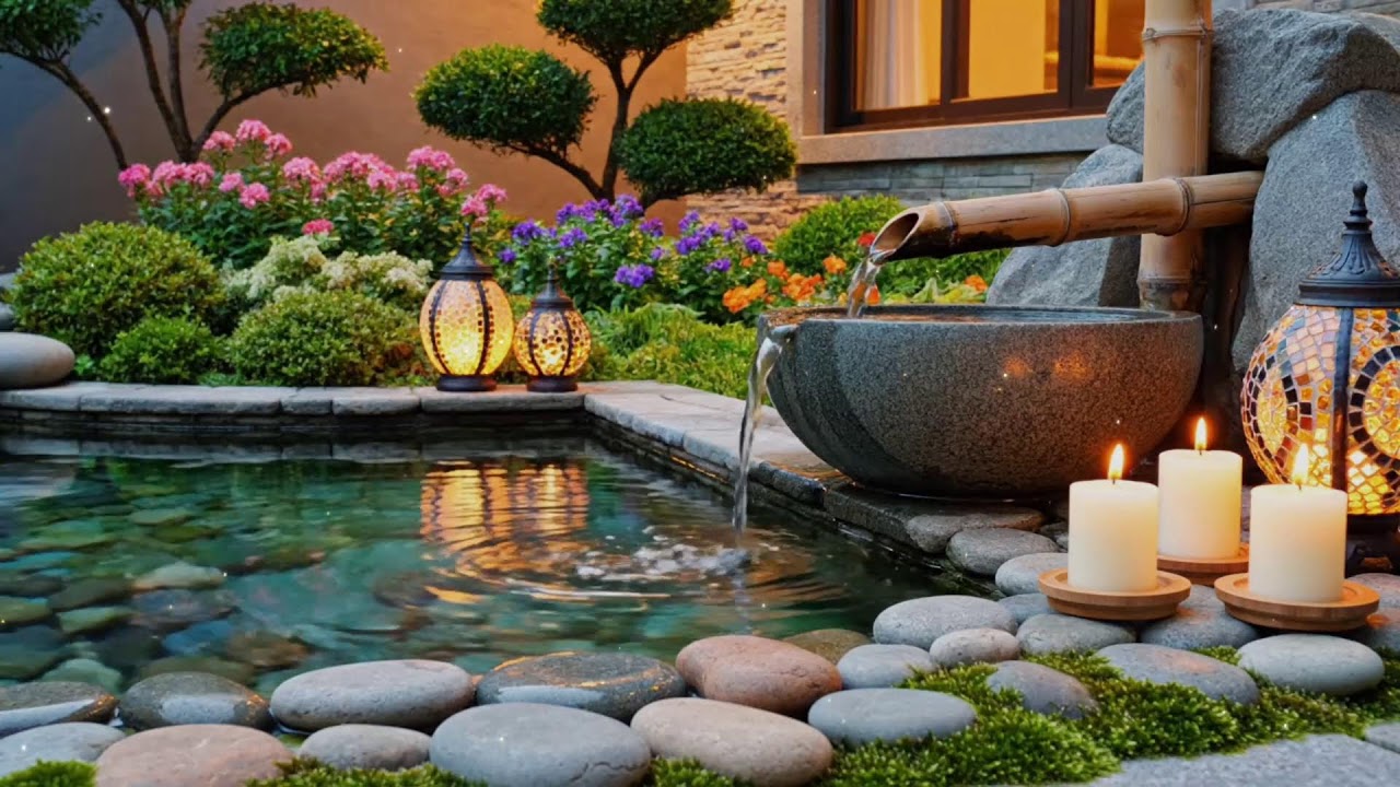 Calming Piano + Nature Water Sounds 🌿 Relax Your Mind, Ease Anxiety & Unwind Fast