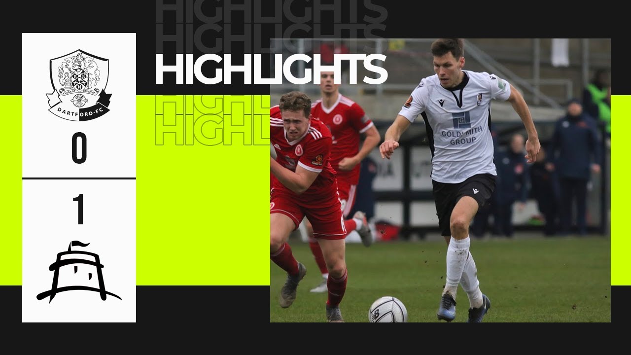 Dartford 0 - 1 Eastbourne Boro | DFCTV Highlights 09/02/21