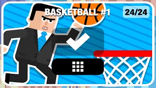 The Superhero League 2 BASKETBALL #1 Level 1-24 Walkthrough 3 Stars screenshot 3