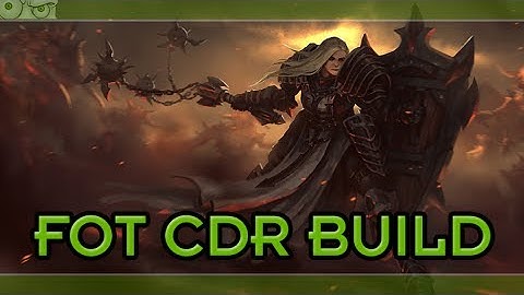 D3 RoS - Fists of Thunder CDR Crusader Build