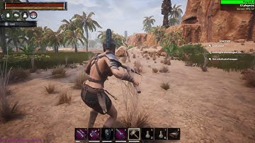 Conan Exiles | Speed hacker gathering/running