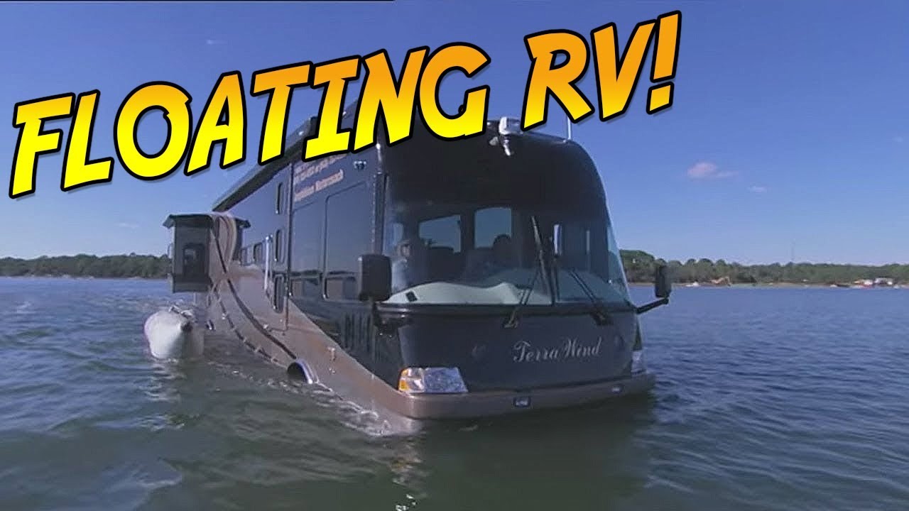 ⁣Aquatic Floating RV