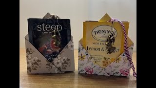 "Tea Bag Pouch" Video Tutorial