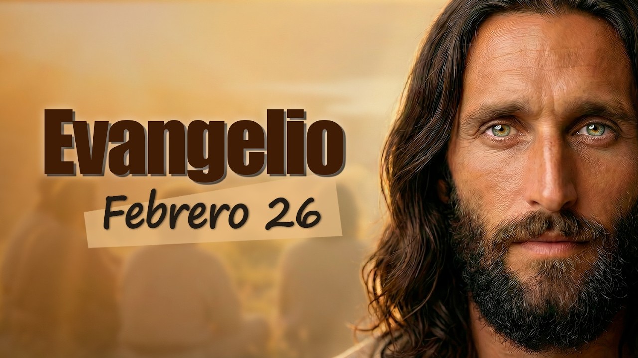 Evangelio de Hoy 26 de Febrero 2026 | Pedid y se os dará | Mateo 7, 7 ...
