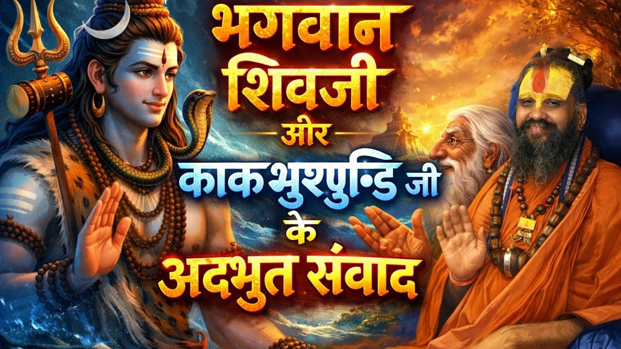 भगवान शिवजी और काकभुशुण्डि जी की चमत्कारिक कथा | shri rajendra das ji maharaj