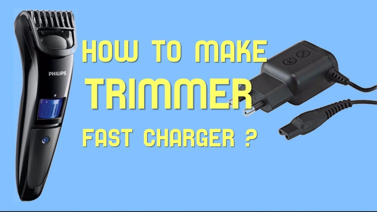 quick charging trimmer