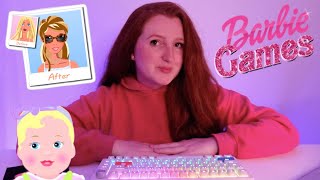 Playing 2000s Nostalgic Games (Barbie) | asmr screenshot 5