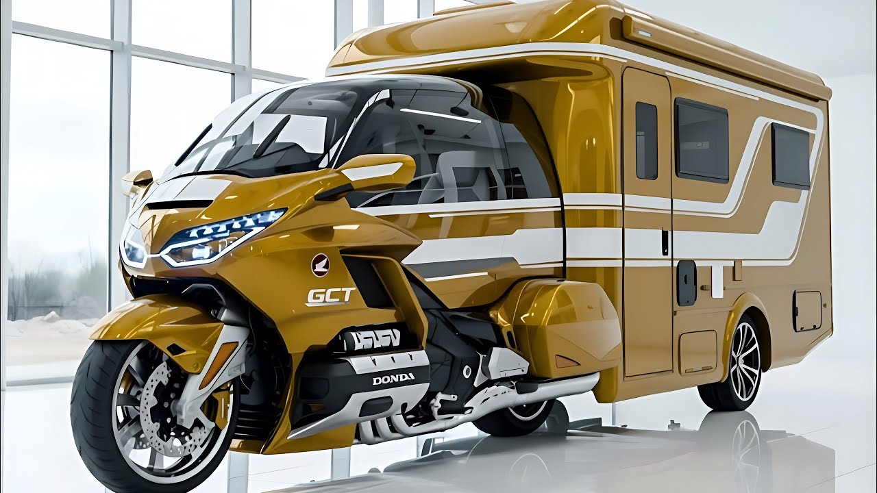 Кемпер Honda Gold Wing GCT 2027 года | Роскошь, мощность и кемпинг в одном транспортном средстве