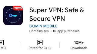Super VPN Safe & Secure VPN App Use Kaise Kare | How To Use Super VPN Safe & Secure VPN App |  screenshot 2